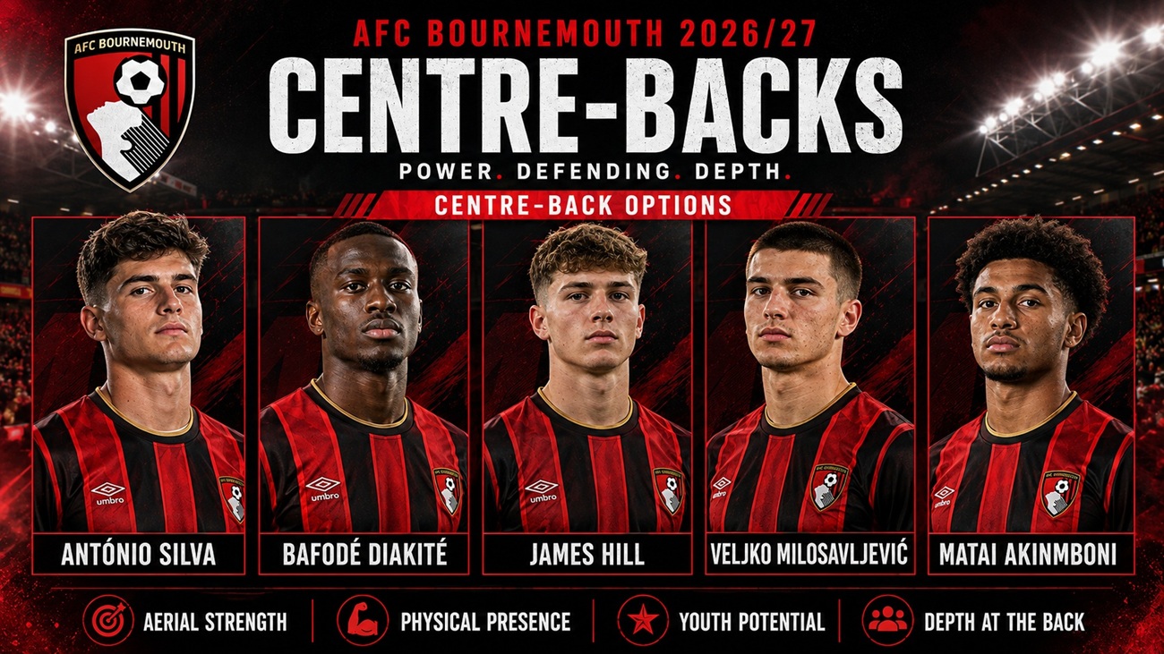 AFC Bournemouth Centre Backs 26-27