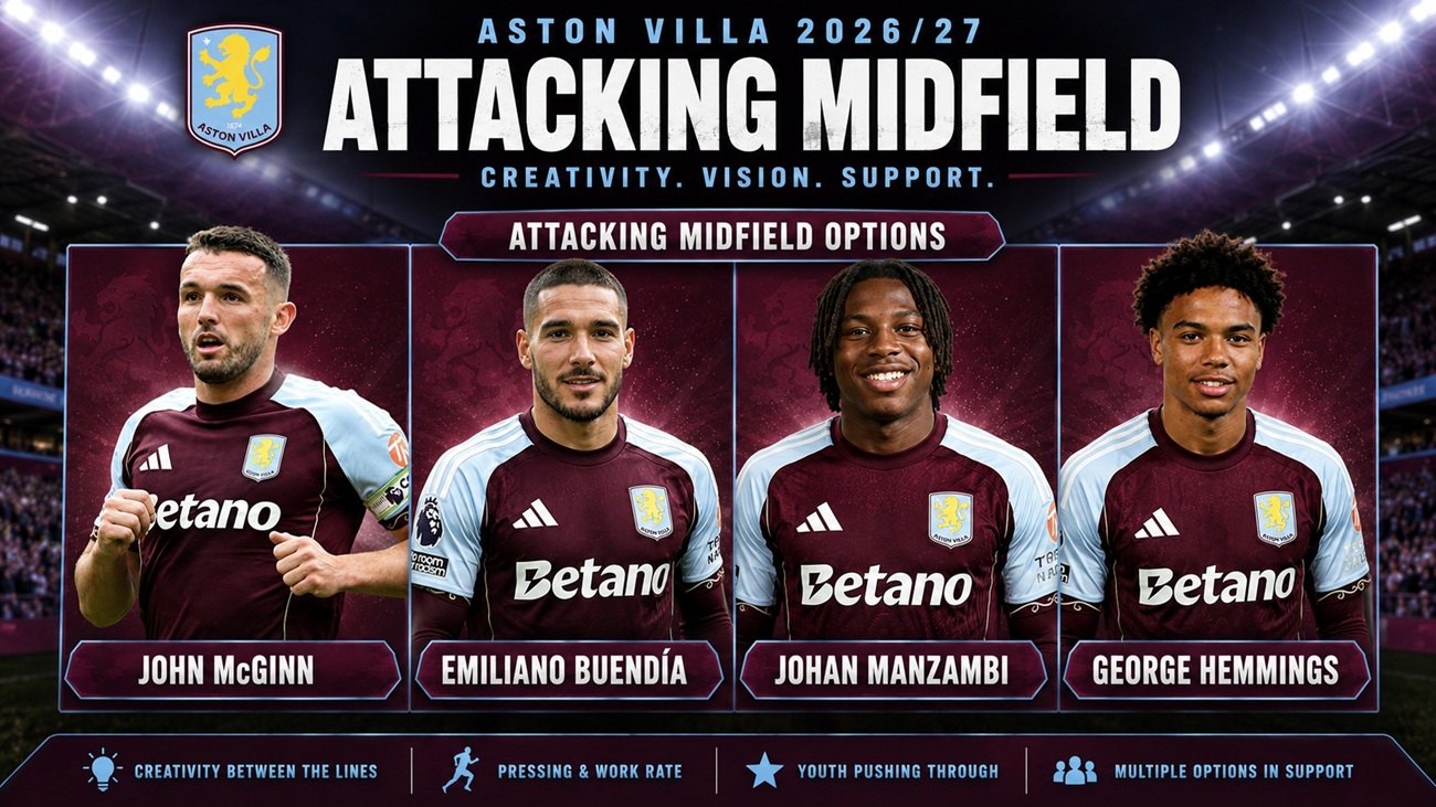 Aston Villa Attacking midfield 26-27 Season