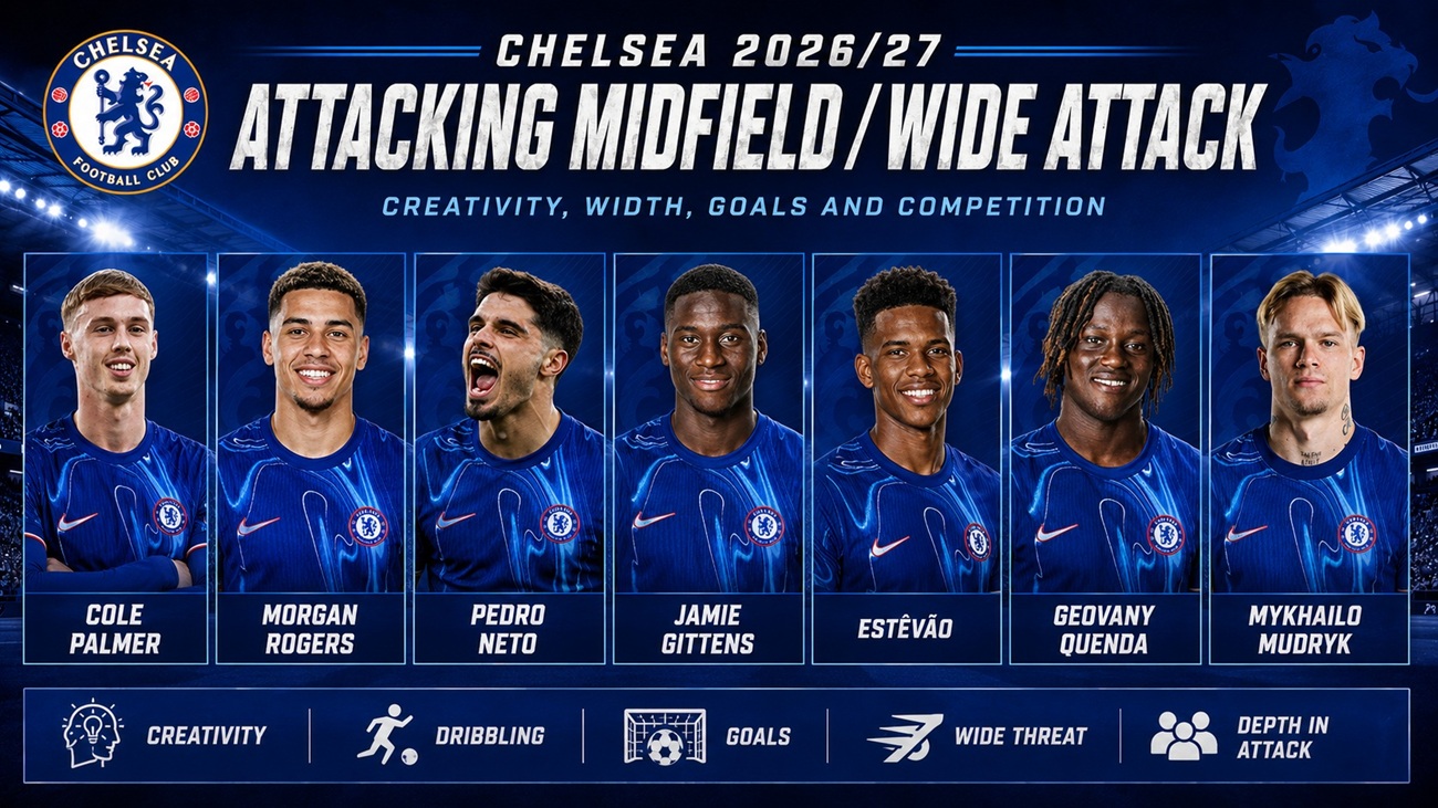 Chelsea Wide Attack 2026-27
