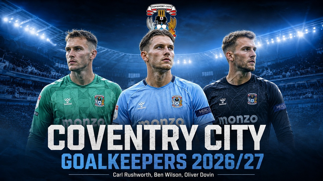 Coventry City Goalkeepers 2026-27