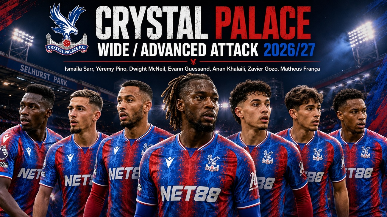 Crystal Palace Wide Attack 2026-27